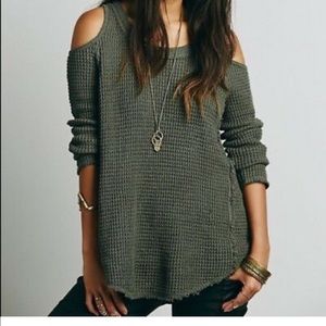 Free People cold shoulder thermal